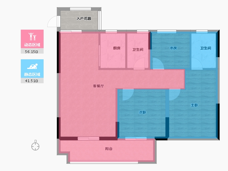 江西省-抚州市-山水文城-92.00-户型库-动静分区