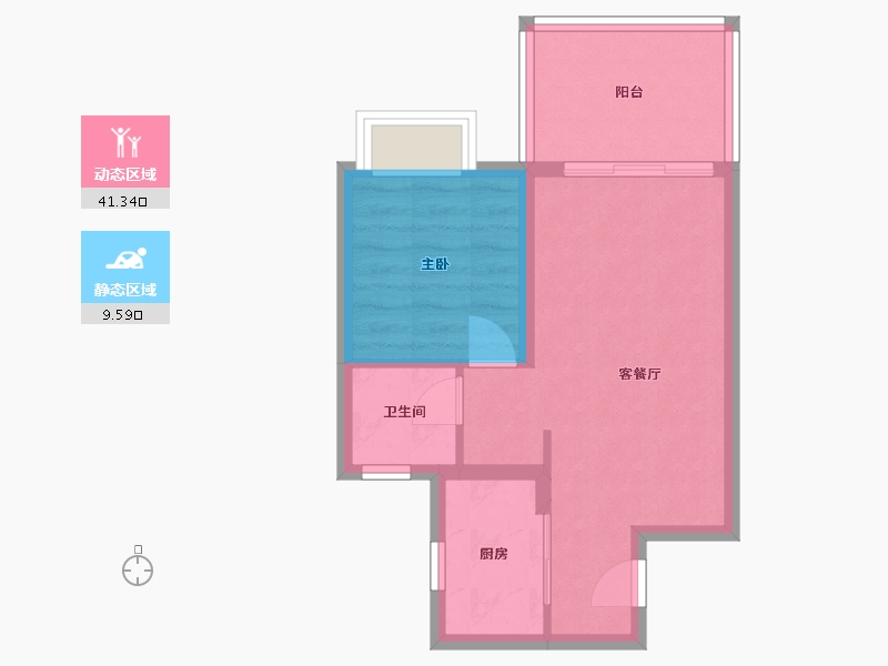 四川省-成都市-观山樾-45.28-户型库-动静分区