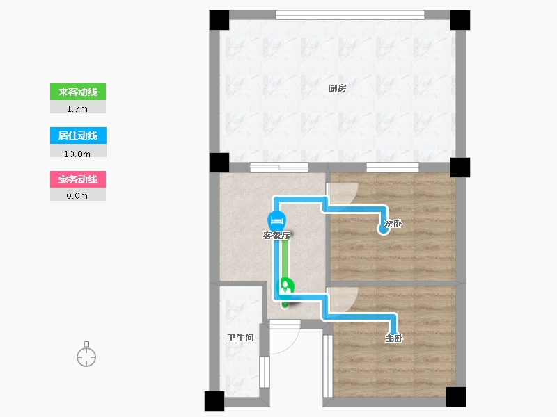 四川省-泸州市-摩尼云上江南（康养房）-52.76-户型库-动静线