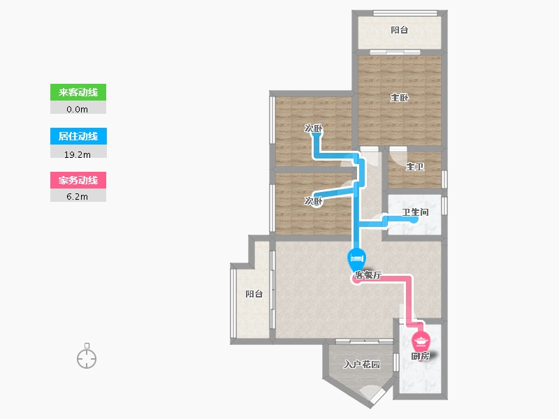 四川省-成都市-东方威尼斯-100.33-户型库-动静线