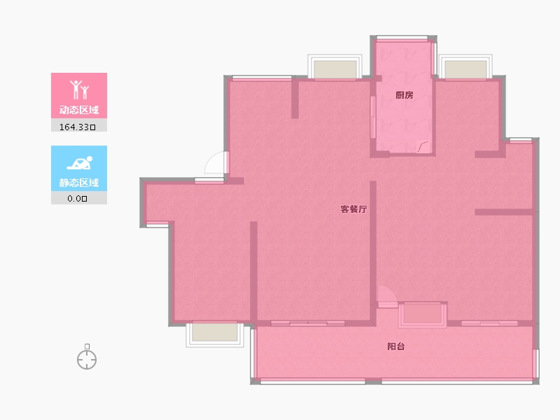 上海-上海市-无-150.21-户型库-动静分区