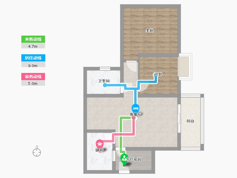 四川省-成都市-东方威尼斯-66.18-户型库-动静线