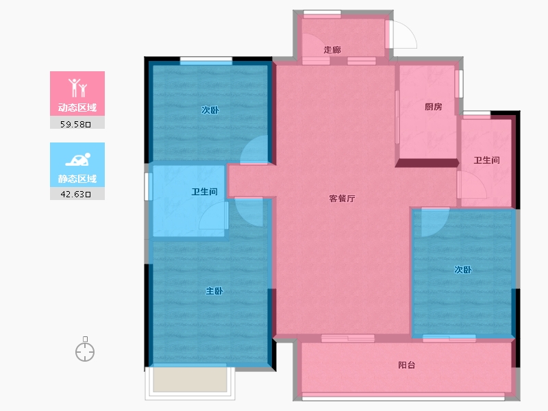 江西省-抚州市-中奥君柏宸央-92.00-户型库-动静分区