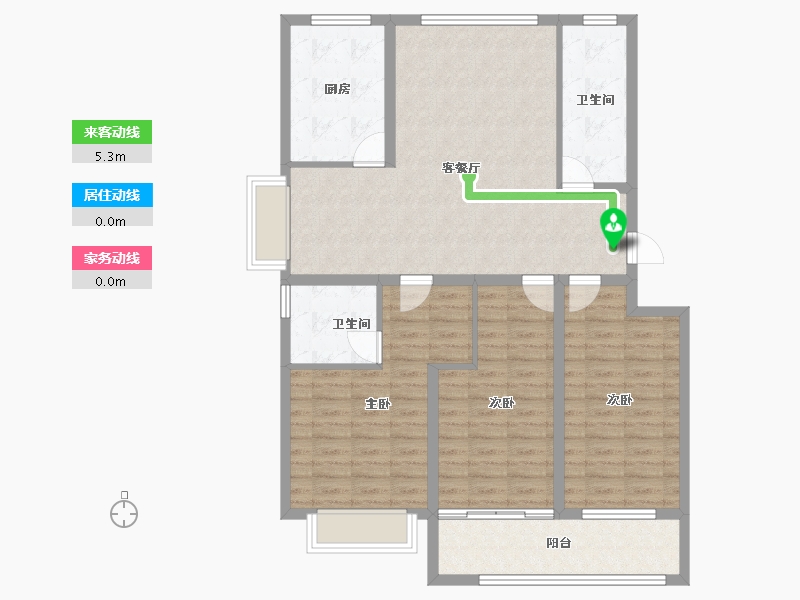 山东省-聊城市-畅博·书香首府-109.15-户型库-动静线