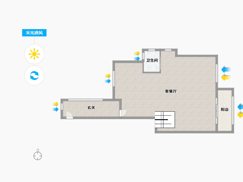 广东省-惠州市-惠阳星河丹堤-N区-125.00-户型库-采光通风