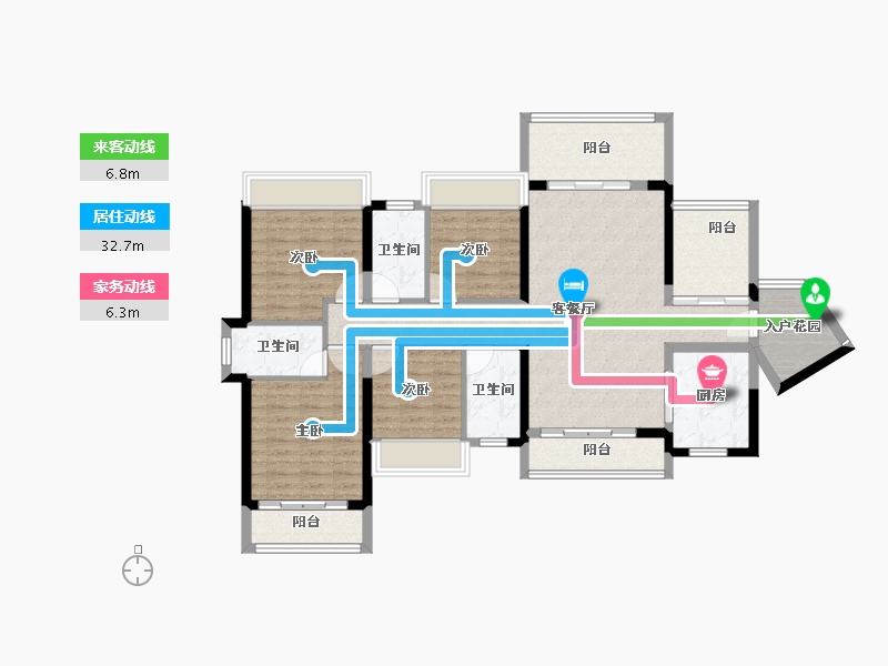 广东省-肇庆市-百盈花园-116.09-户型库-动静线