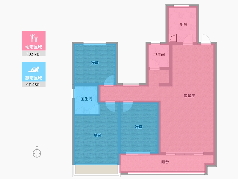 山东省-菏泽市-佳和城-104.31-户型库-动静分区