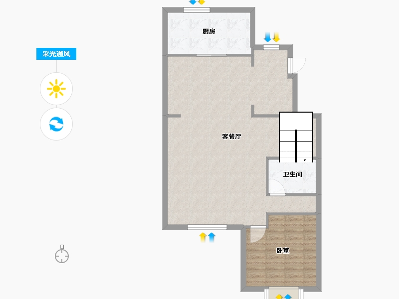 北京-北京市-天恒乐墅-180.00-户型库-采光通风