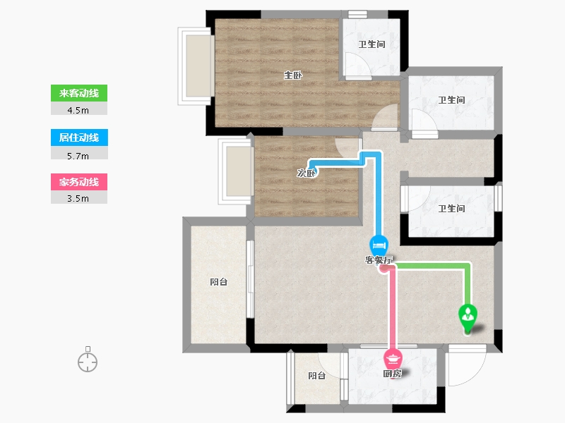 四川省-成都市-君悦时代-78.13-户型库-动静线