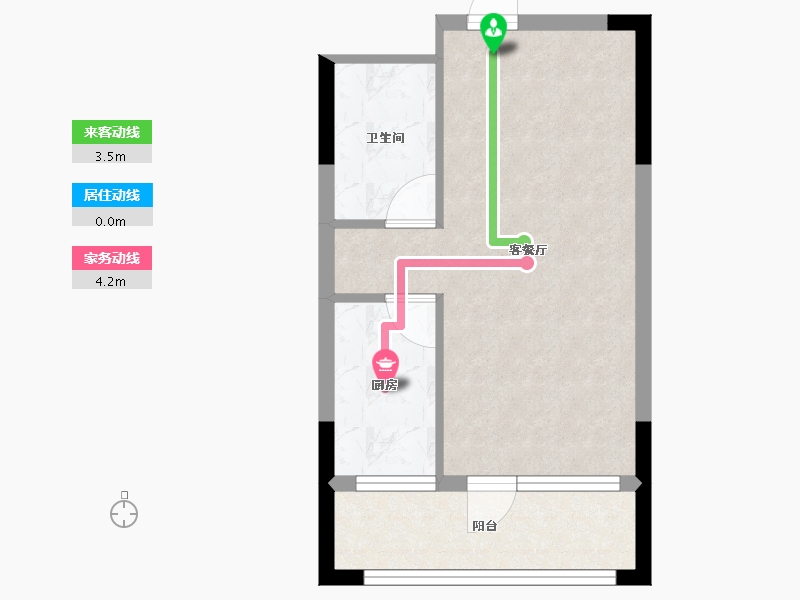 辽宁省-铁岭市-居然雅苑二期-38.33-户型库-动静线