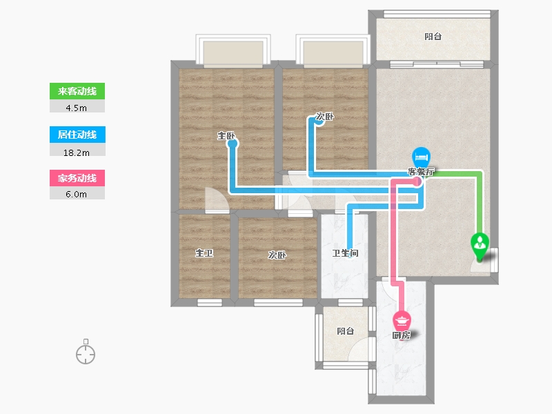 四川省-成都市-成都融创文旅城-81.16-户型库-动静线