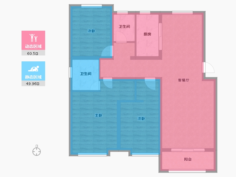 河北省-邢台市-天一城-110.00-户型库-动静分区