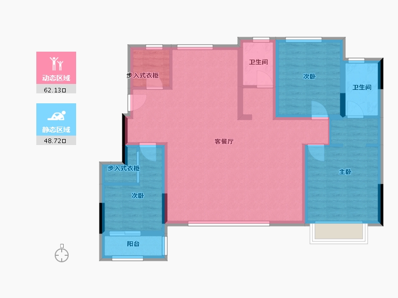 天津-天津市-1-110.00-户型库-动静分区