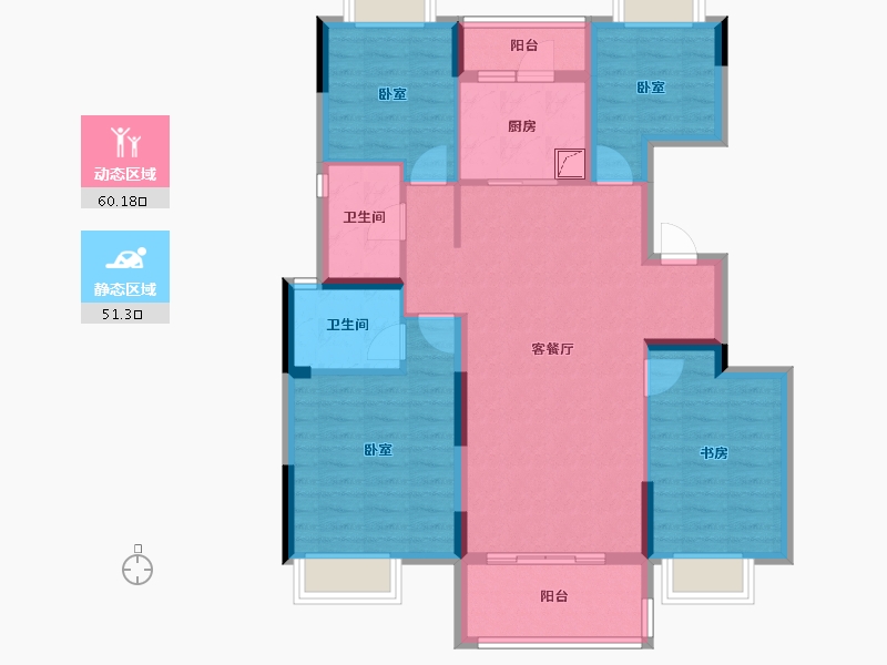 湖北省-襄阳市-民发东著-99.27-户型库-动静分区