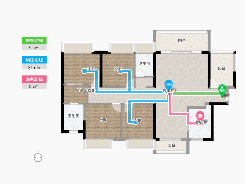 广东省-肇庆市-肇庆万达国家度假区-119.15-户型库-动静线