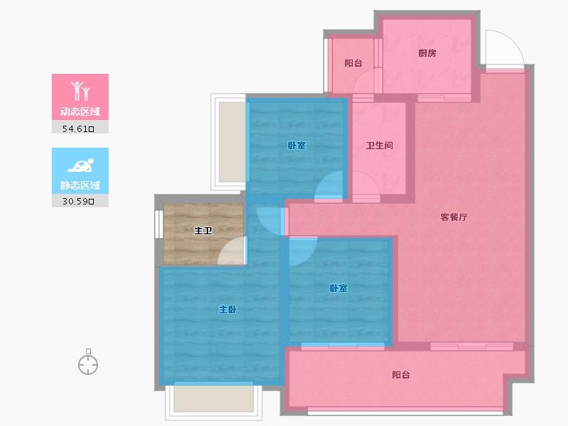 四川省-成都市-希望未来城-79.29-户型库-动静分区