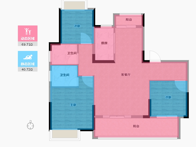 安徽省-阜阳市-建业徽创新筑-100.01-户型库-动静分区