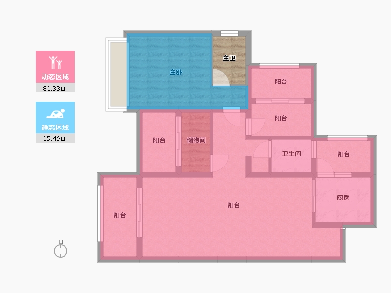 四川省-成都市-恒合时代城-89.68-户型库-动静分区