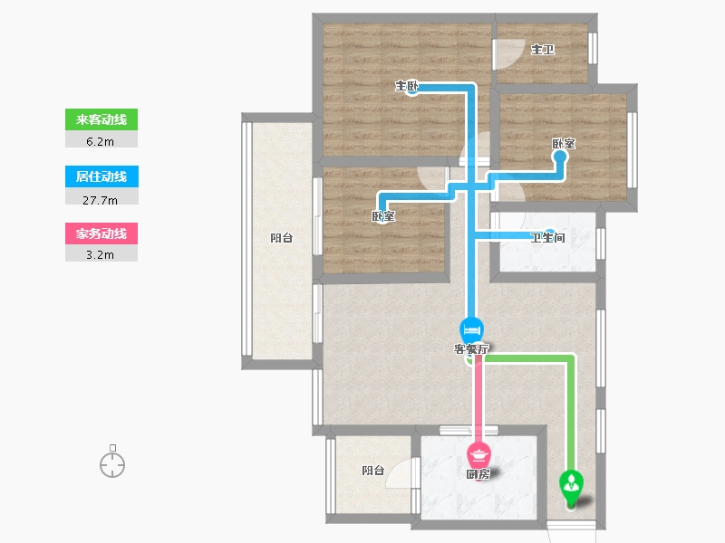 四川省-成都市-希望未来城-93.19-户型库-动静线