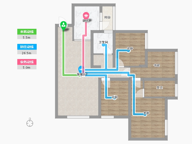 四川省-成都市-希望未来城-81.61-户型库-动静线