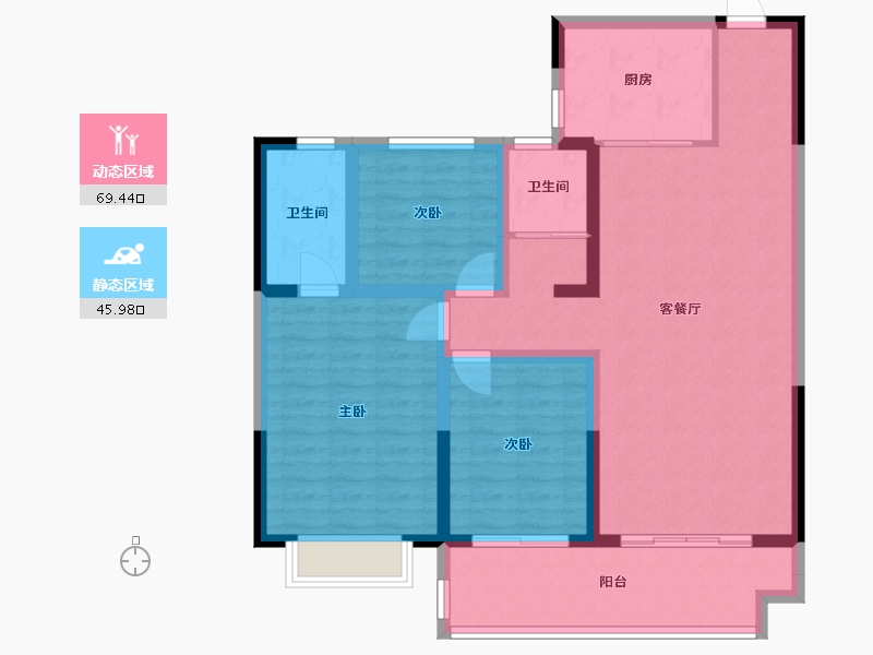 河南省-商丘市-国安城-103.50-户型库-动静分区