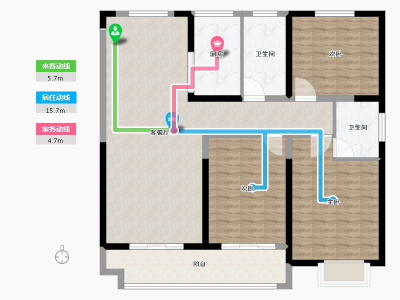 江苏省-盐城市-港利福园-108.00-户型库-动静线