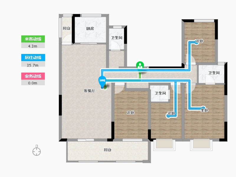 河南省-驻马店市-蔡都府-133.89-户型库-动静线