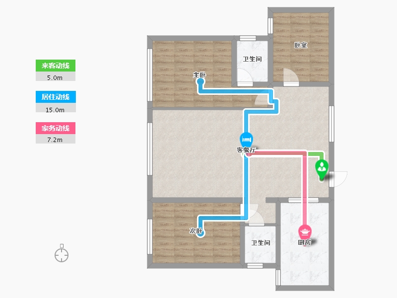 陕西省-汉中市-华建上城-102.00-户型库-动静线