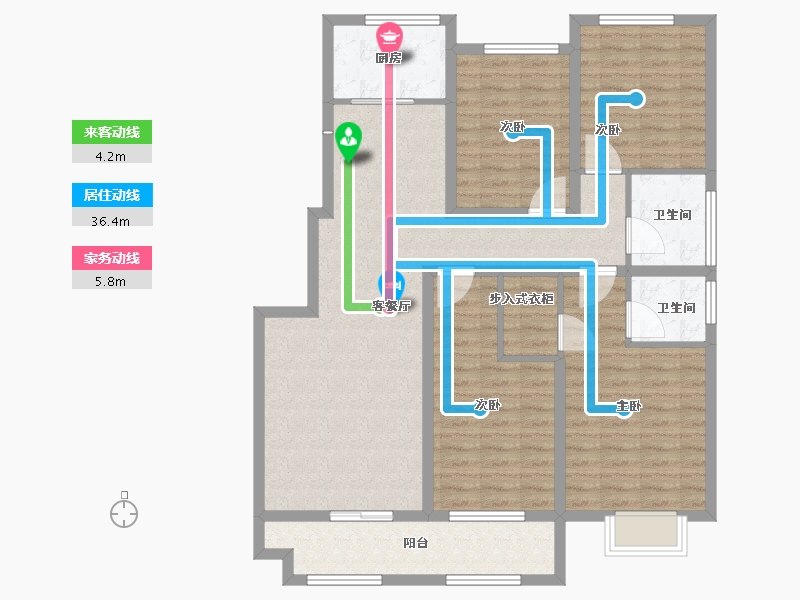 河南省-驻马店市-蔡都府-113.07-户型库-动静线