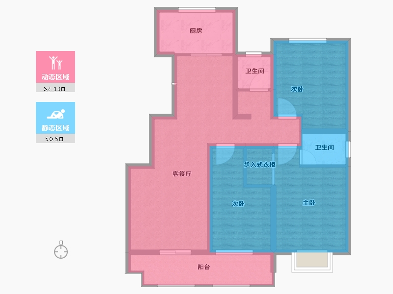 河南省-驻马店市-蔡都府-100.40-户型库-动静分区