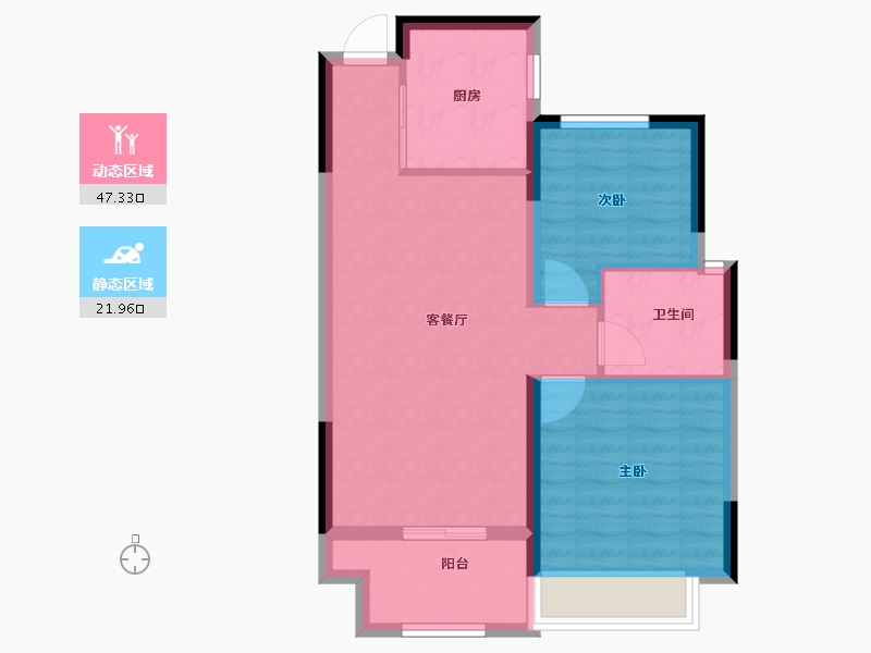 安徽省-淮北市-港利教育小镇华师城-62.00-户型库-动静分区