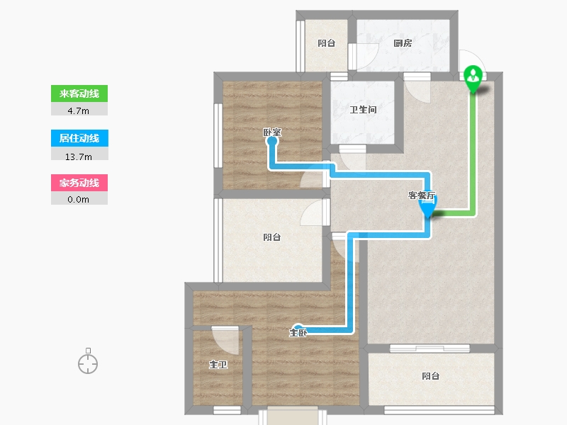 四川省-成都市-恒合时代城-79.03-户型库-动静线