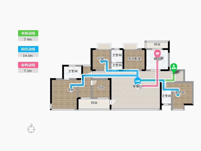 江西省-赣州市-时代国风府(建设中)-169.40-户型库-动静线