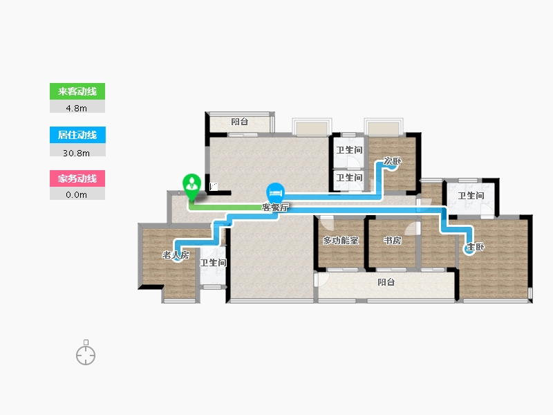 江西省-赣州市-时代国风府(建设中)-171.35-户型库-动静线