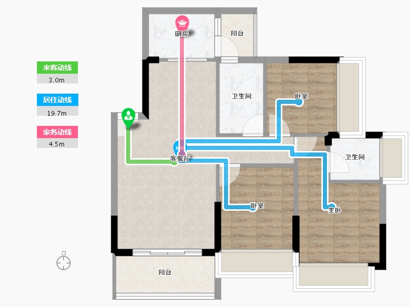 广东省-肇庆市-金帝华府-74.74-户型库-动静线