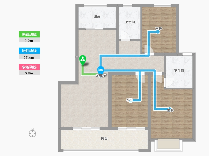 山东省-菏泽市-泰和是城-106.39-户型库-动静线