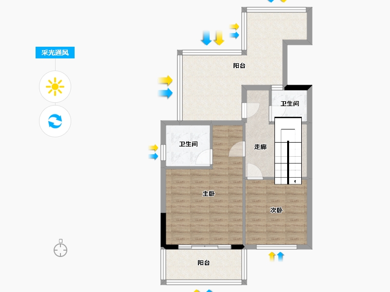 浙江省-宁波市-自建-50.00-户型库-采光通风