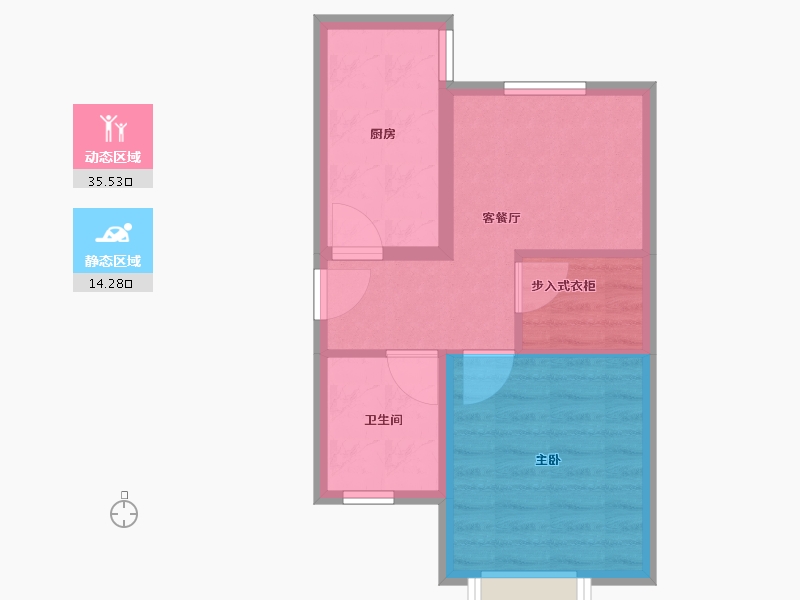 河北省-保定市-万科里程之光-44.00-户型库-动静分区