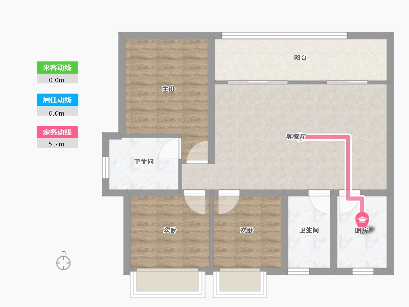 四川省-资阳市-博邦紫韵东城-77.34-户型库-动静线