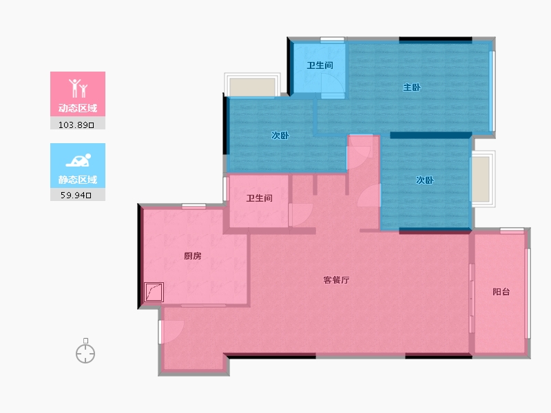 广东省-深圳市-3C-150.00-户型库-动静分区