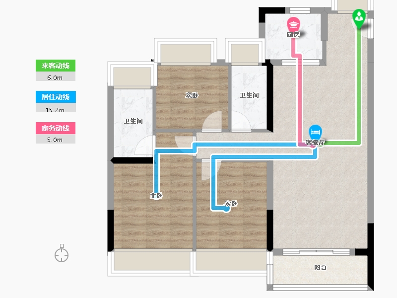 广东省-珠海市-中铁建未来城-82.00-户型库-动静线