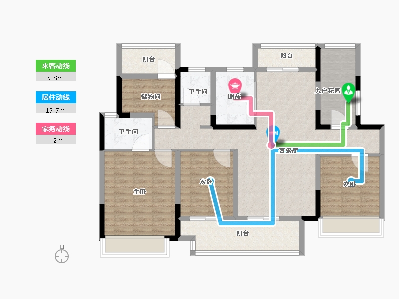 河南省-周口市-周口建业世和府三期-112.01-户型库-动静线