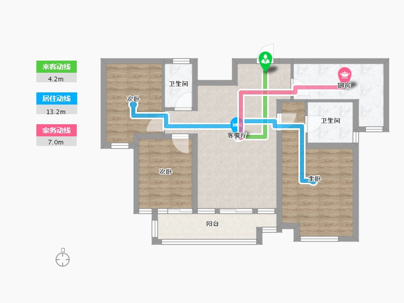 河北省-邢台市-中旭开元府-78.94-户型库-动静线