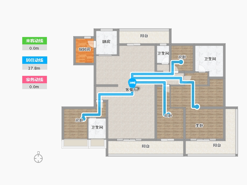 河南省-周口市-建业天悦-196.00-户型库-动静线