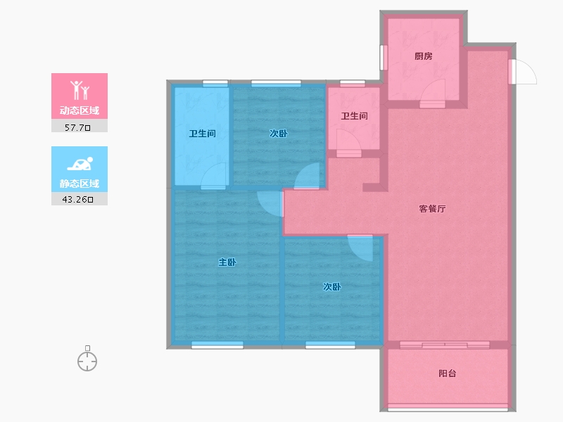 河南省-周口市-大兴第一城-91.00-户型库-动静分区