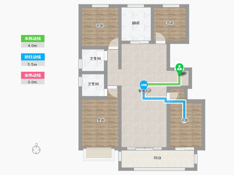 河北省-邢台市-金科和院-97.45-户型库-动静线