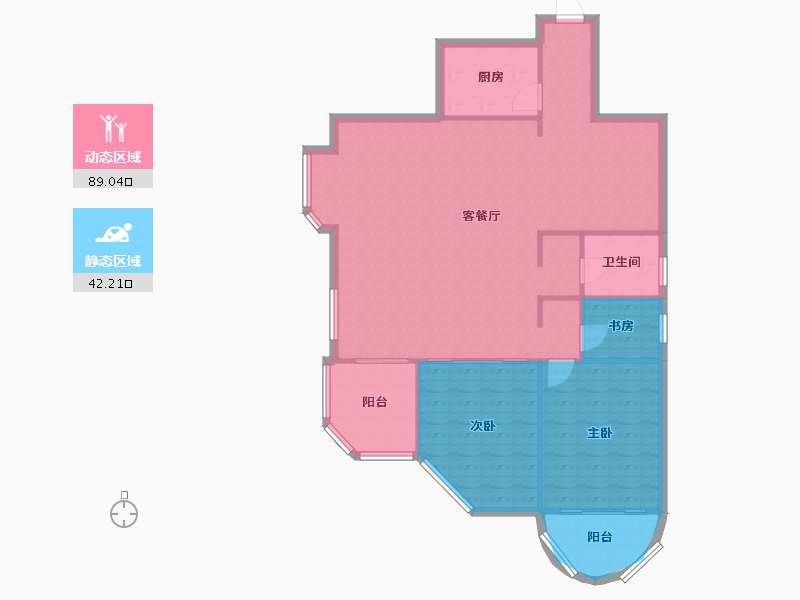 湖北省-武汉市-御景名门-122.00-户型库-动静分区