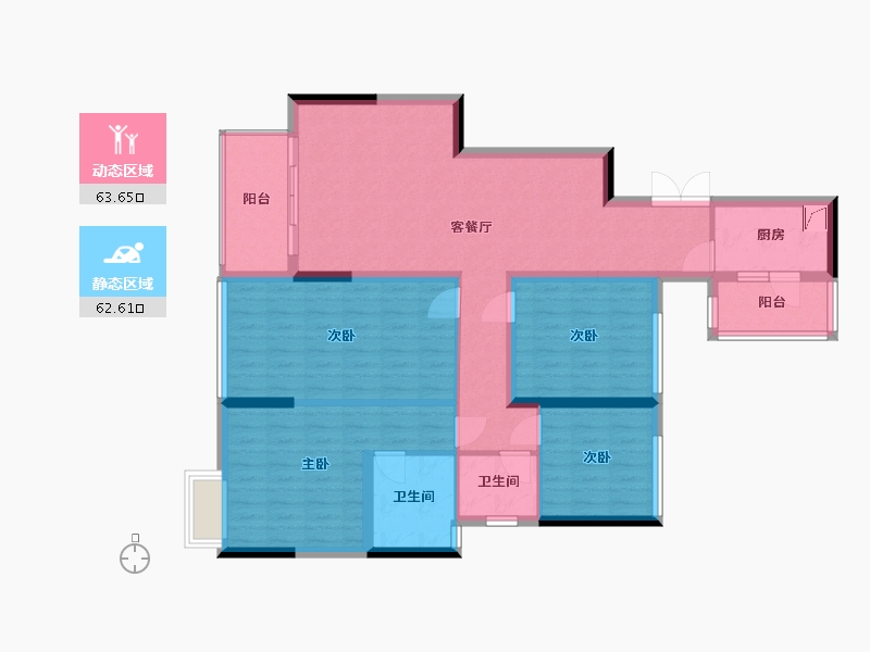 四川省-成都市-百悦国际社区-115.00-户型库-动静分区