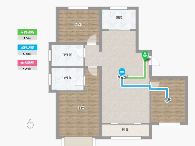 河北省-保定市-鹏渤印象城-96.63-户型库-动静线