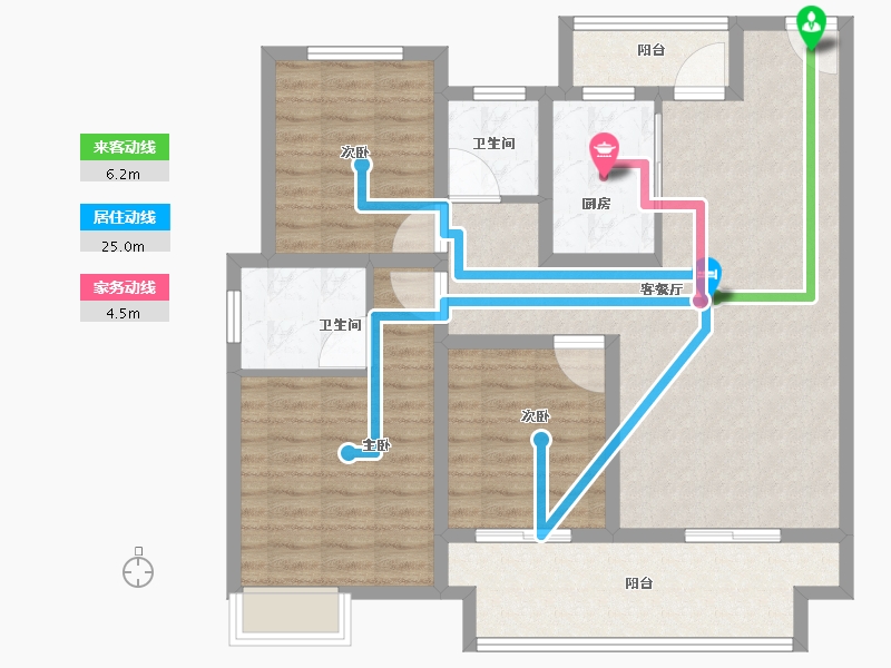 河南省-周口市-周口建业城-101.01-户型库-动静线